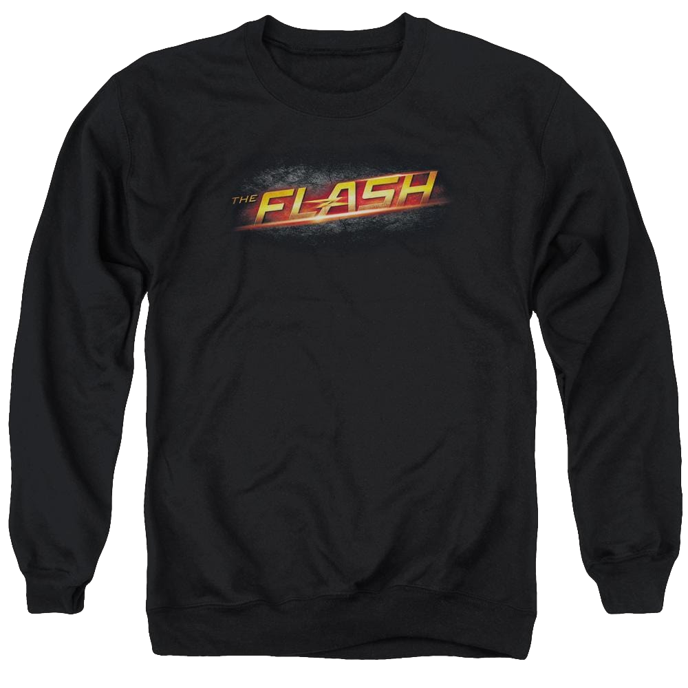 The Flash Logo Men's Crewneck Sweatshirt Men's Crewneck Sweatshirt The Flash