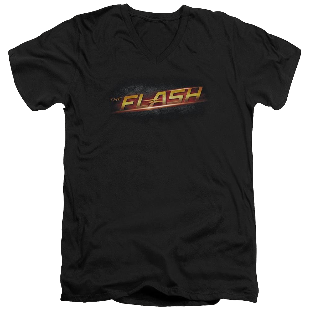 The Flash Logo Men's V-Neck T-Shirt Men's V-Neck T-Shirt The Flash