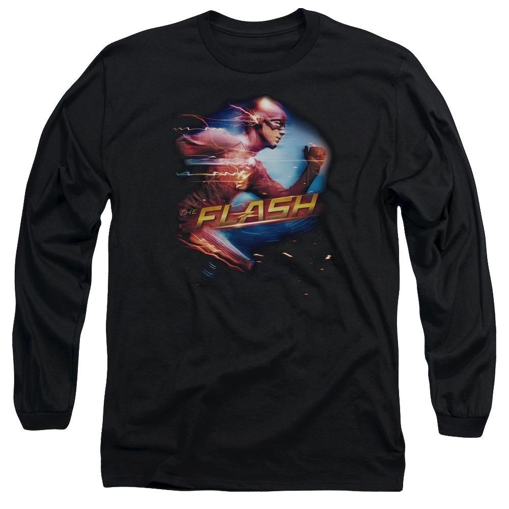 The Flash Fastest Man Men's Long Sleeve T-Shirt Men's Long Sleeve T-Shirt The Flash
