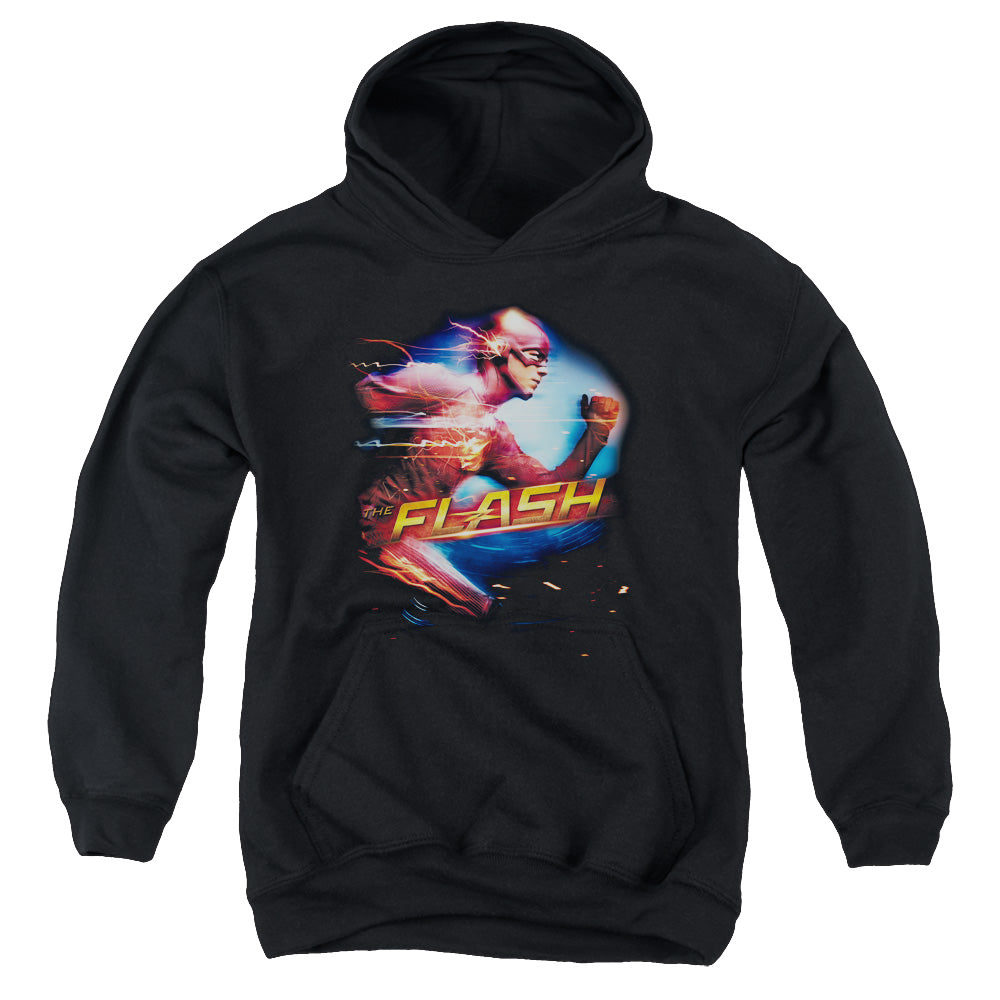Flash, The (TV Series) Fastest Man - Youth Hoodie Youth Hoodie (Ages 8-12) The Flash
