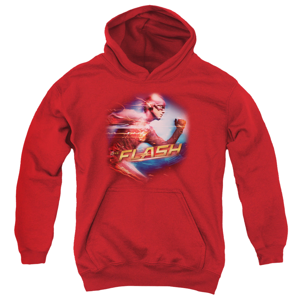 Flash, The (TV Series) Fastest Man - Youth Hoodie Youth Hoodie (Ages 8-12) The Flash