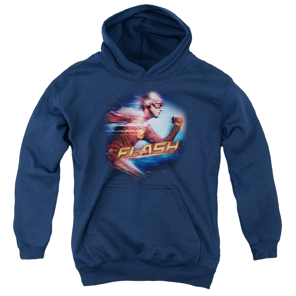 Flash, The (TV Series) Fastest Man - Youth Hoodie Youth Hoodie (Ages 8-12) The Flash