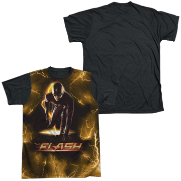The Flash Bolt men's black back t-shirt