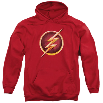 The Flash Chest Logo Pullover Hoodie Pullover Hoodie The Flash
