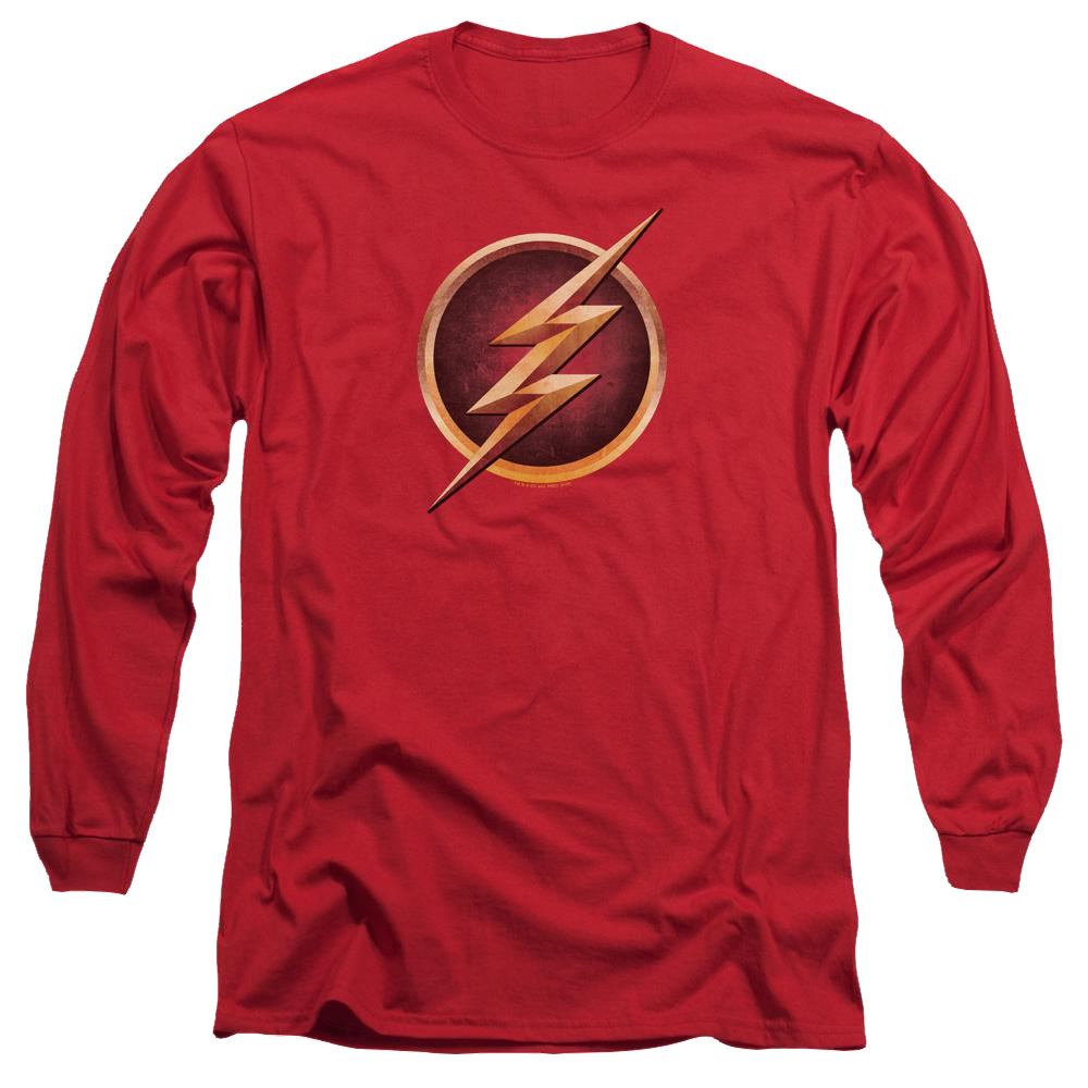 The Flash Chest Logo Men's Long Sleeve T-Shirt Men's Long Sleeve T-Shirt The Flash