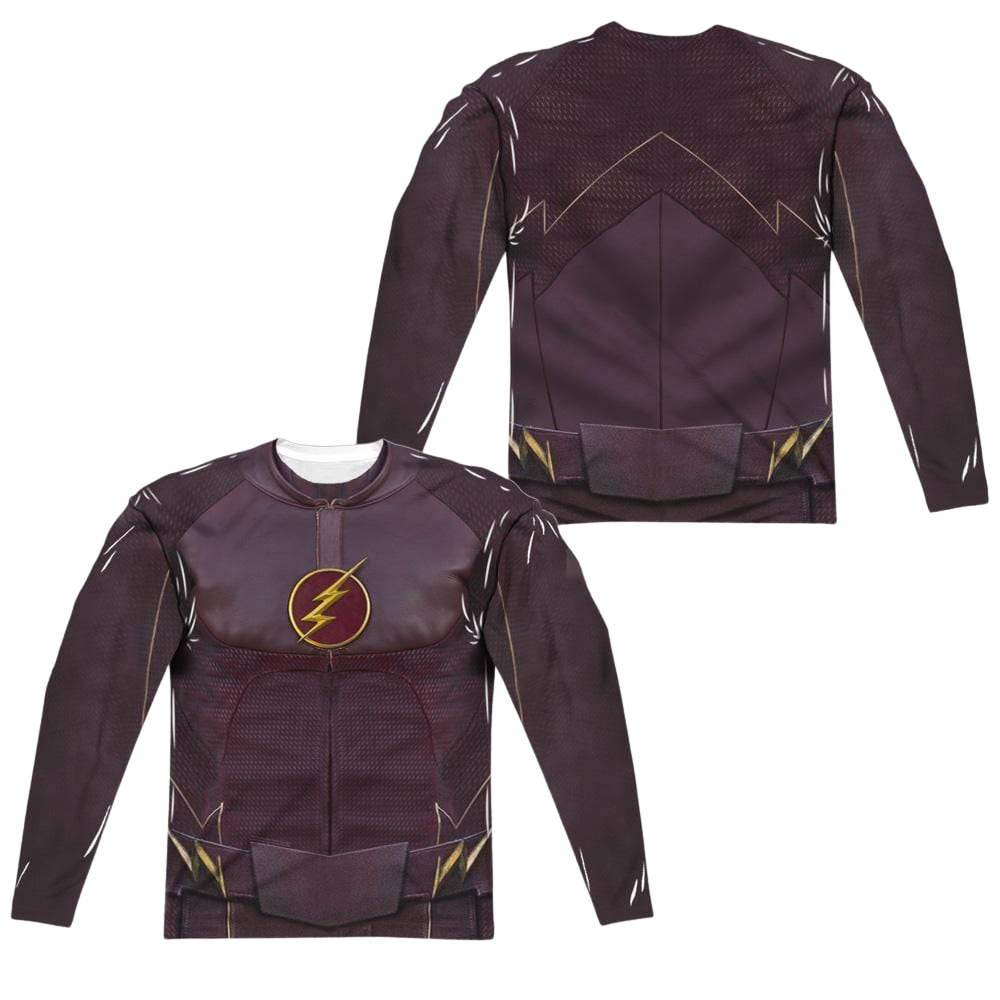 The Flash Flash Uniform Men's All-Over Print T-Shirt Men's All-Over Print Long Sleeve The Flash