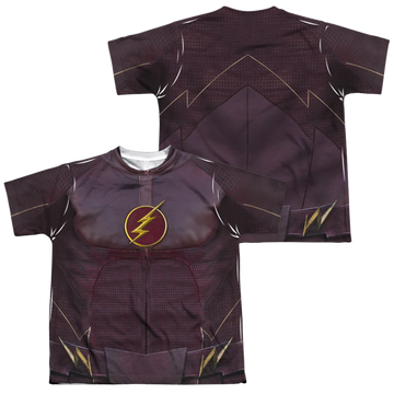 The Flash (TV Series) Flash Uniform youth all-over print t-shirt for ages 8 to 12