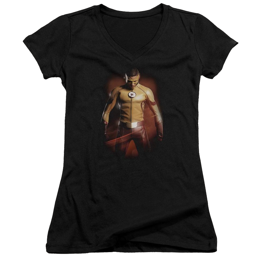 The Flash Kid Flash Juniors V-Neck T-Shirt Juniors V-Neck T-Shirt The Flash