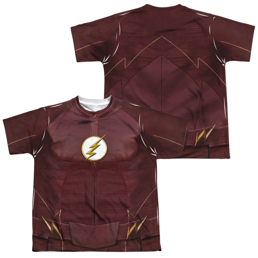 Flash, The (TV Series) Season Four Uniform - Youth All-Over Print T-Shirt Youth All-Over Print T-Shirt (Ages 8-12) The Flash