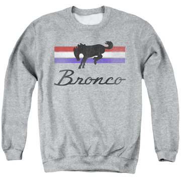 Ford Bronco Stripes - Men's Crewneck Sweatshirt Men's Crewneck Sweatshirt Ford