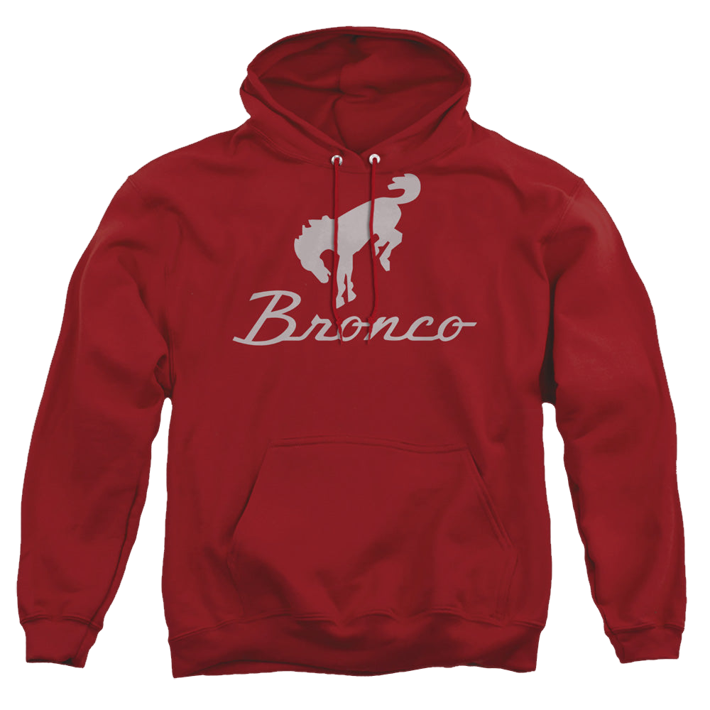 Ford Chrome Bronco Logo - Pullover Hoodie Pullover Hoodie Ford