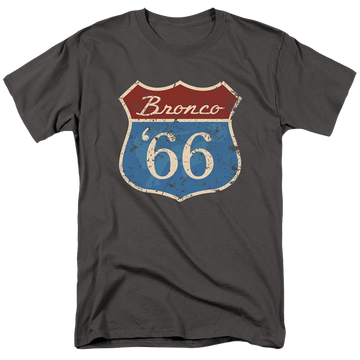 Ford Route 66 Bronco - Men's Regular Fit T-Shirt Men's Regular Fit T-Shirt Ford