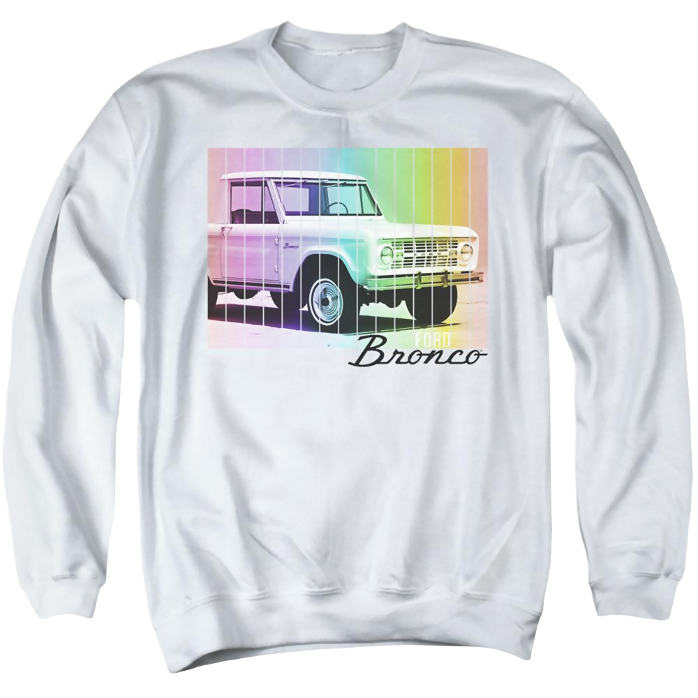 Ford Retro Rainbow - Men's Crewneck Sweatshirt Men's Crewneck Sweatshirt Ford