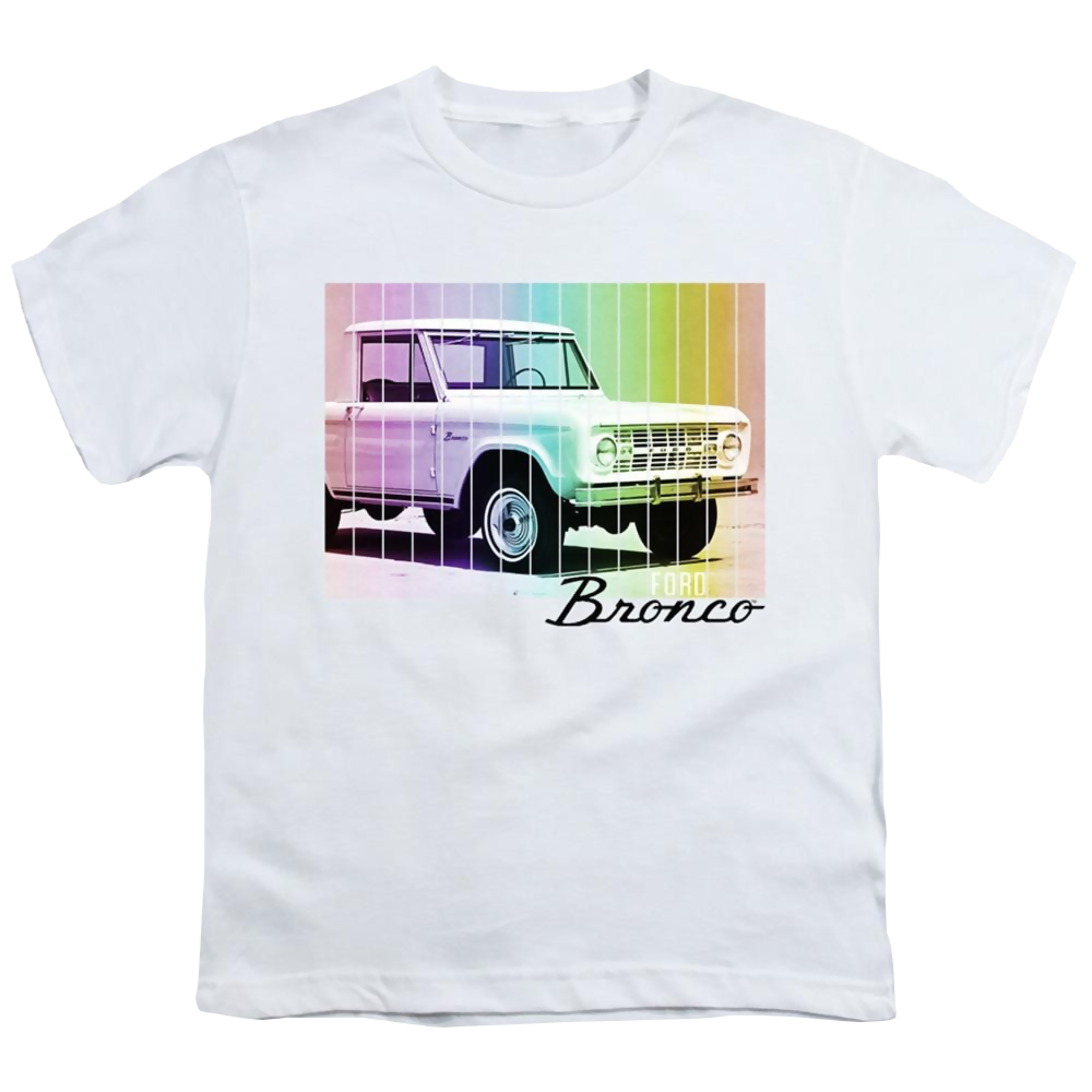 Ford Retro Rainbow - Youth T-Shirt Youth T-Shirt (Ages 8-12) Ford