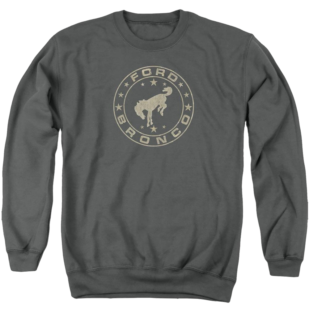 Ford Vintage Star Bronco - Men's Crewneck Sweatshirt Men's Crewneck Sweatshirt Ford