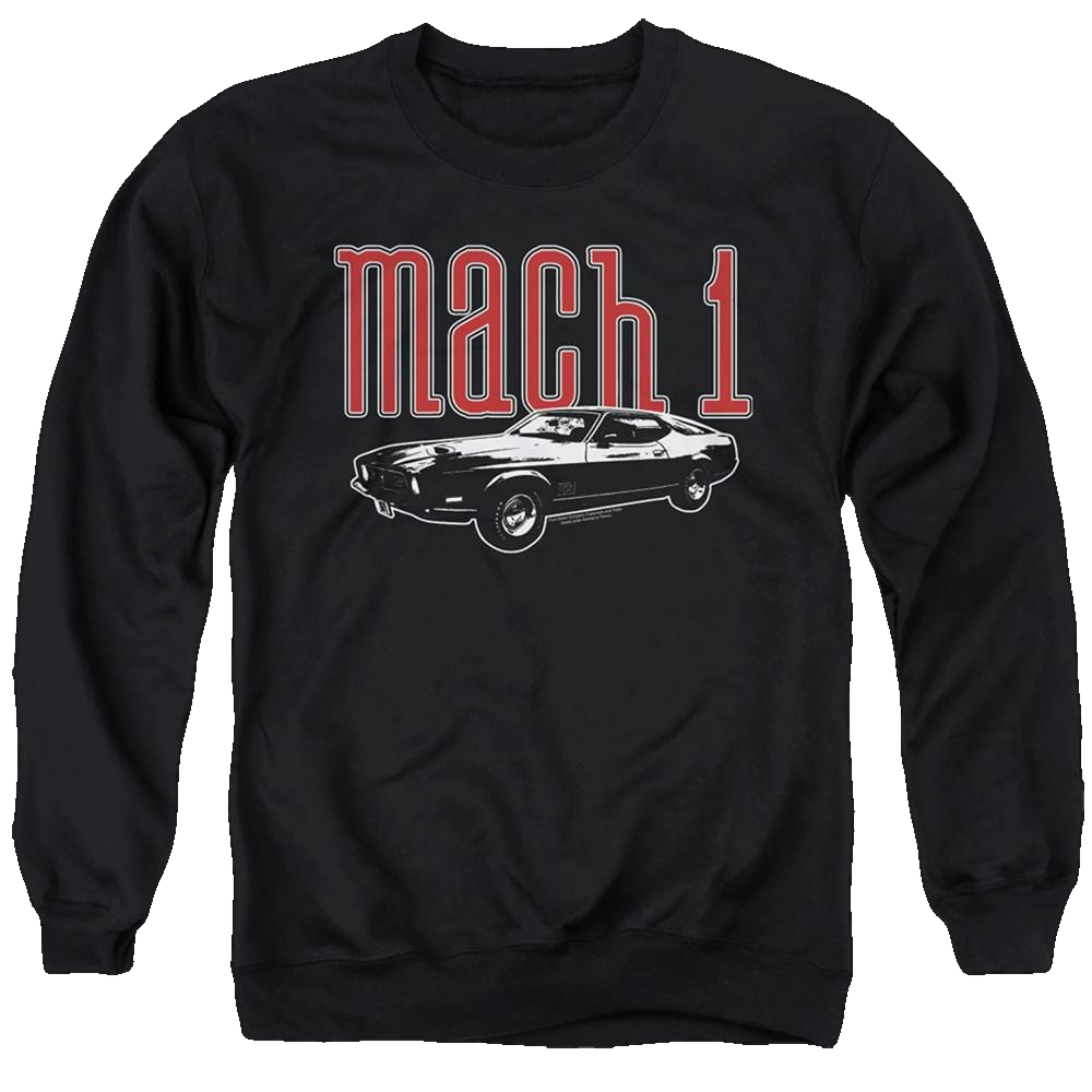 Ford Mach 1 - Men's Crewneck Sweatshirt Men's Crewneck Sweatshirt Ford