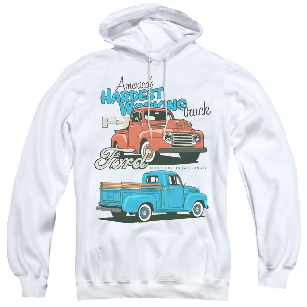 Ford Hardest Working - Pullover Hoodie Pullover Hoodie Ford