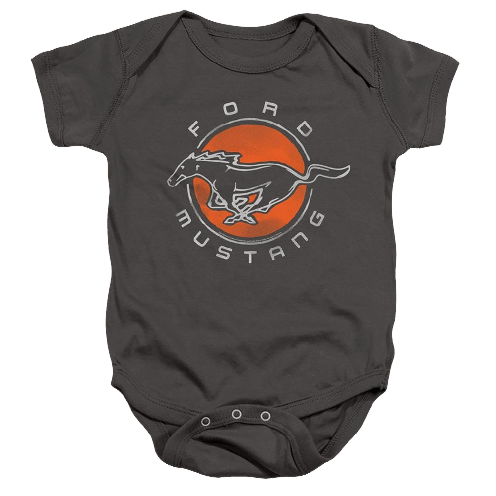 Ford Mustang Circle - Baby Bodysuit Baby Bodysuit Ford