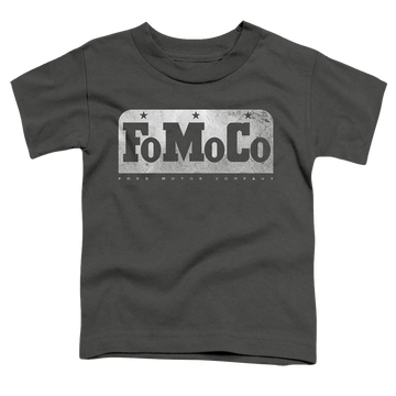 Charcoal toddler t-shirt with Ford Fomoco graphic