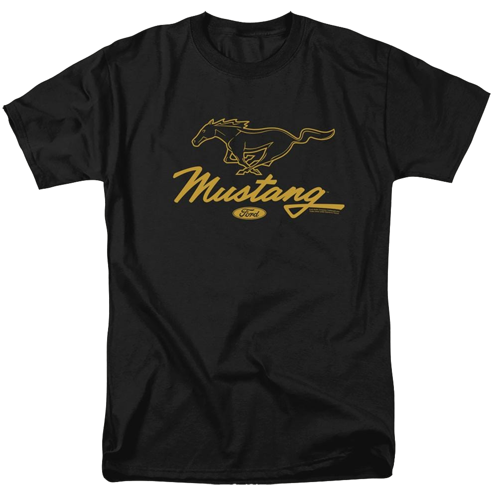 Ford Pony Script - Men's Regular Fit T-Shirt Men's Regular Fit T-Shirt Ford