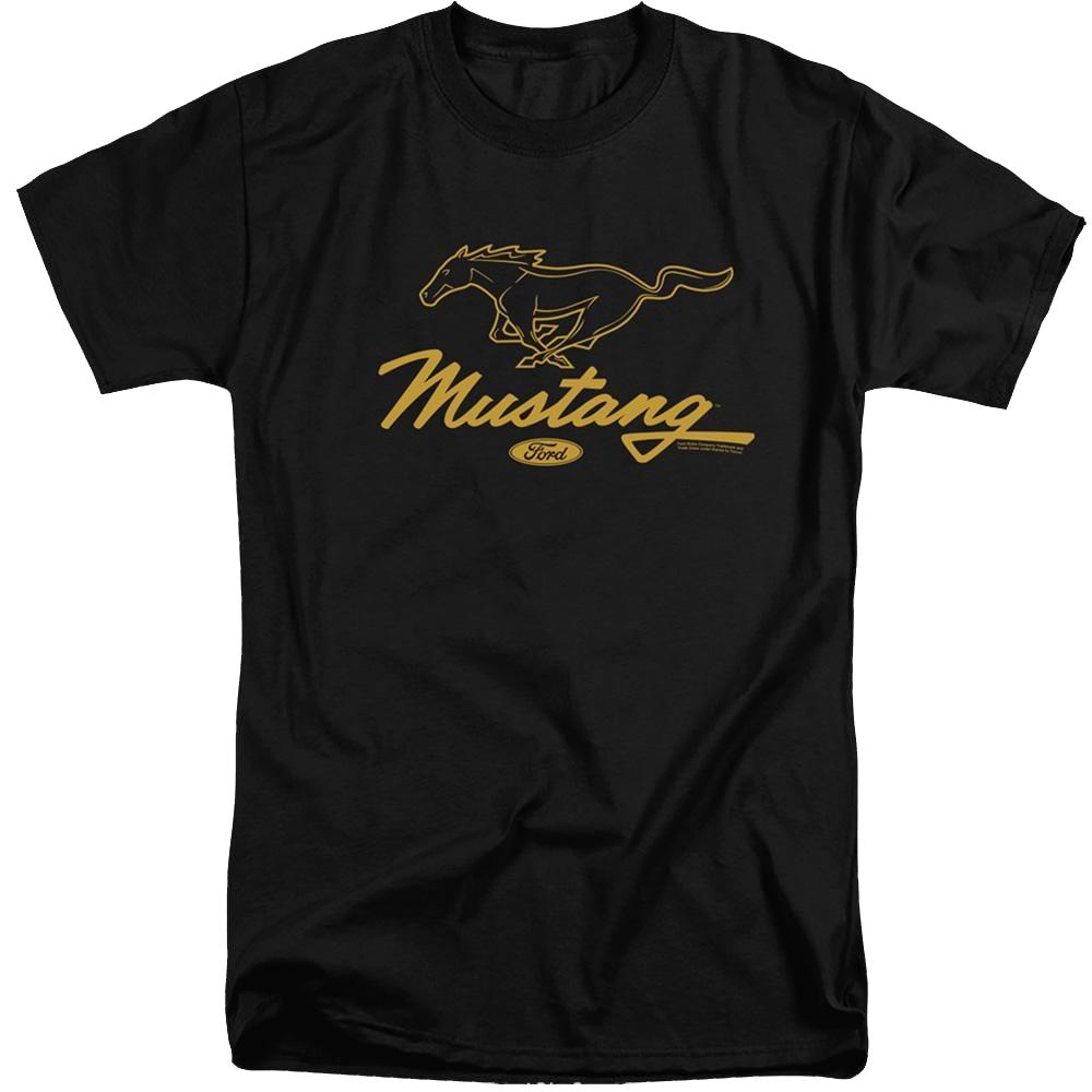 Ford Pony Script - Men's Tall Fit T-Shirt Men's Tall Fit T-Shirt Ford