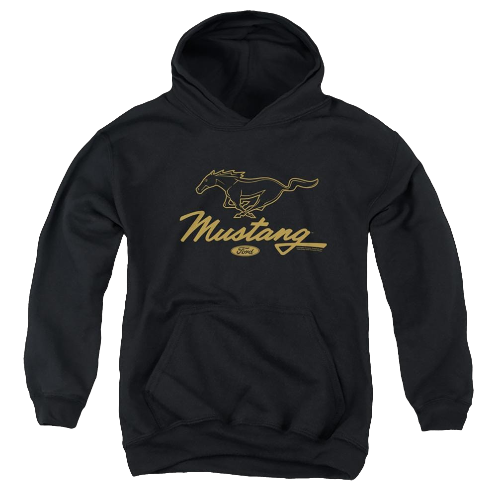 Ford Pony Script - Youth Hoodie Youth Hoodie (Ages 8-12) Ford