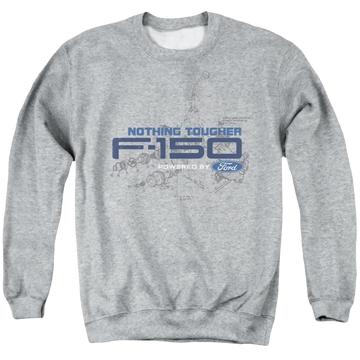Ford Engine Schematic - Men's Crewneck Sweatshirt Men's Crewneck Sweatshirt Ford