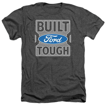Charcoal men's heather t-shirt with Built Ford Tough graphic