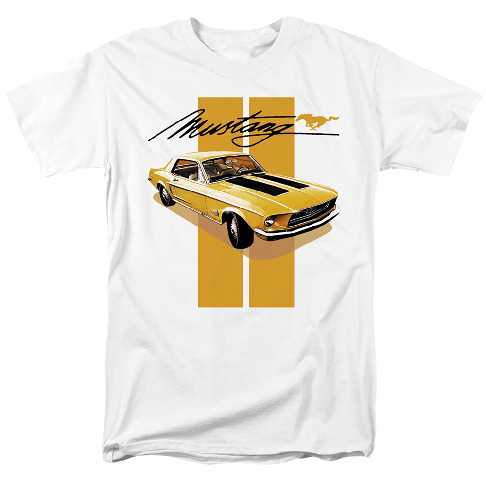 Ford Stang Stripes - Men's Regular Fit T-Shirt Men's Regular Fit T-Shirt Ford