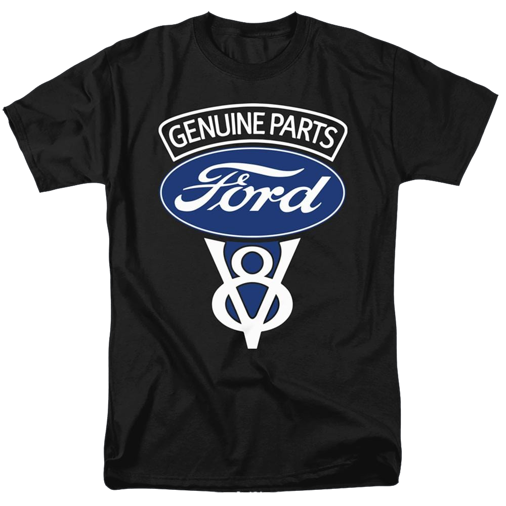 Ford V8 Genuine Parts - Men's Regular Fit T-Shirt Men's Regular Fit T-Shirt Ford