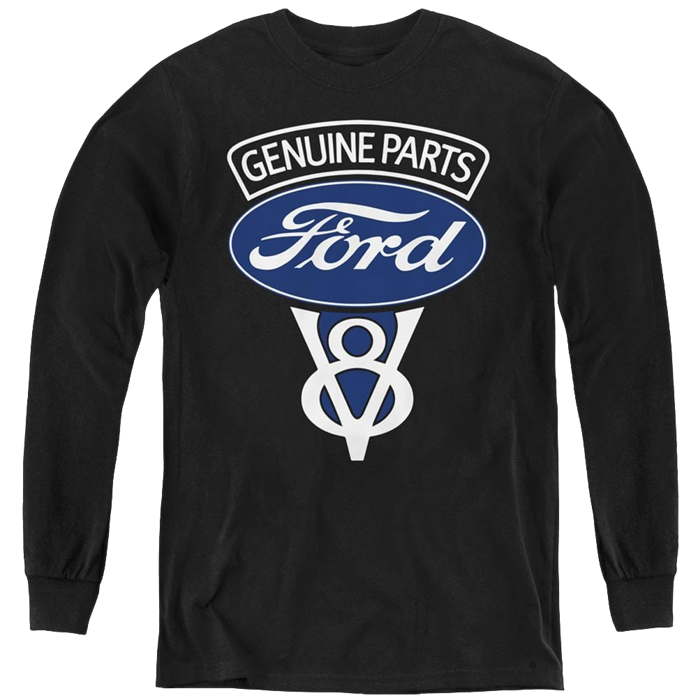 Ford V8 Genuine Parts - Youth Long Sleeve T-Shirt Youth Long Sleeve T-Shirt Ford