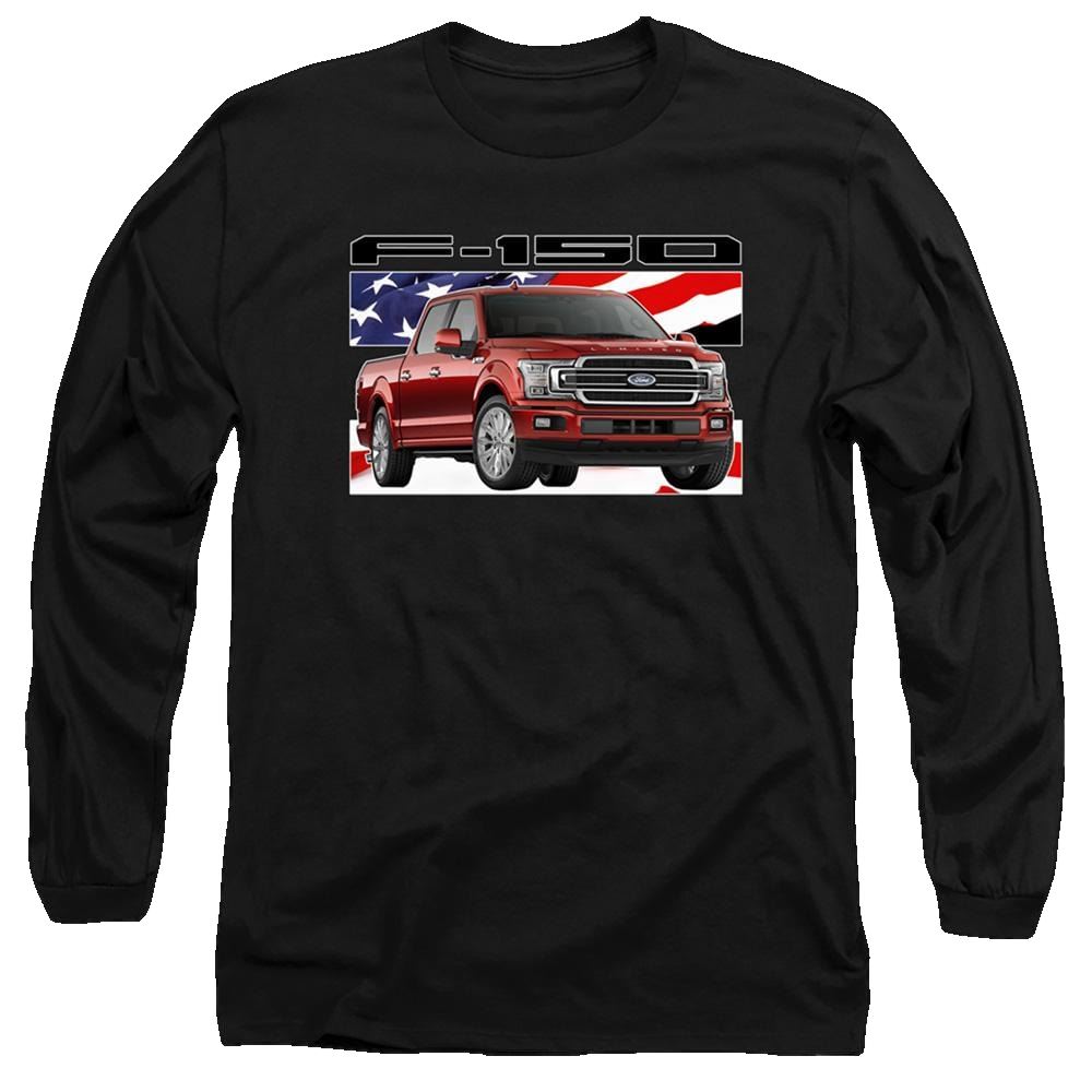 Ford F 150 Flag - Men's Long Sleeve T-Shirt Men's Long Sleeve T-Shirt Ford