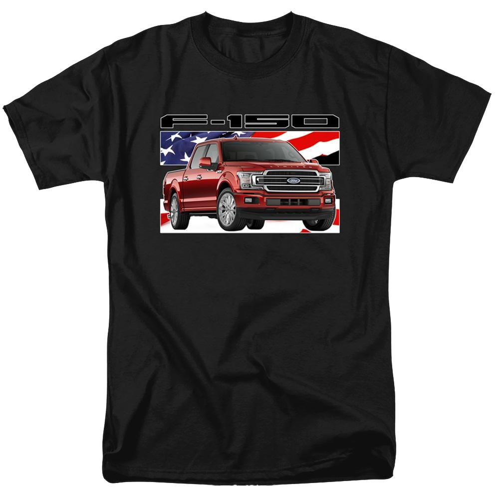 Ford F 150 Flag - Men's Regular Fit T-Shirt Men's Regular Fit T-Shirt Ford