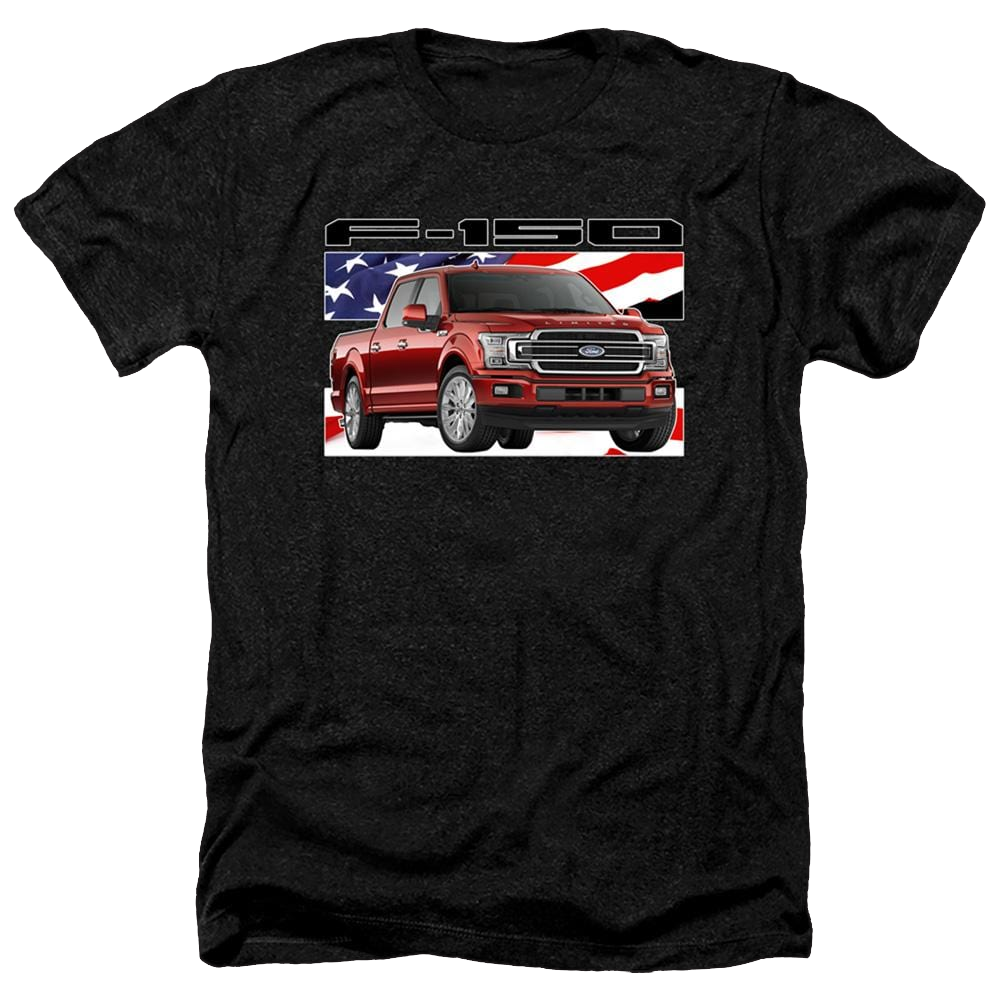 Ford F 150 Flag - Men's Heather T-Shirt Men's Heather T-Shirt Ford