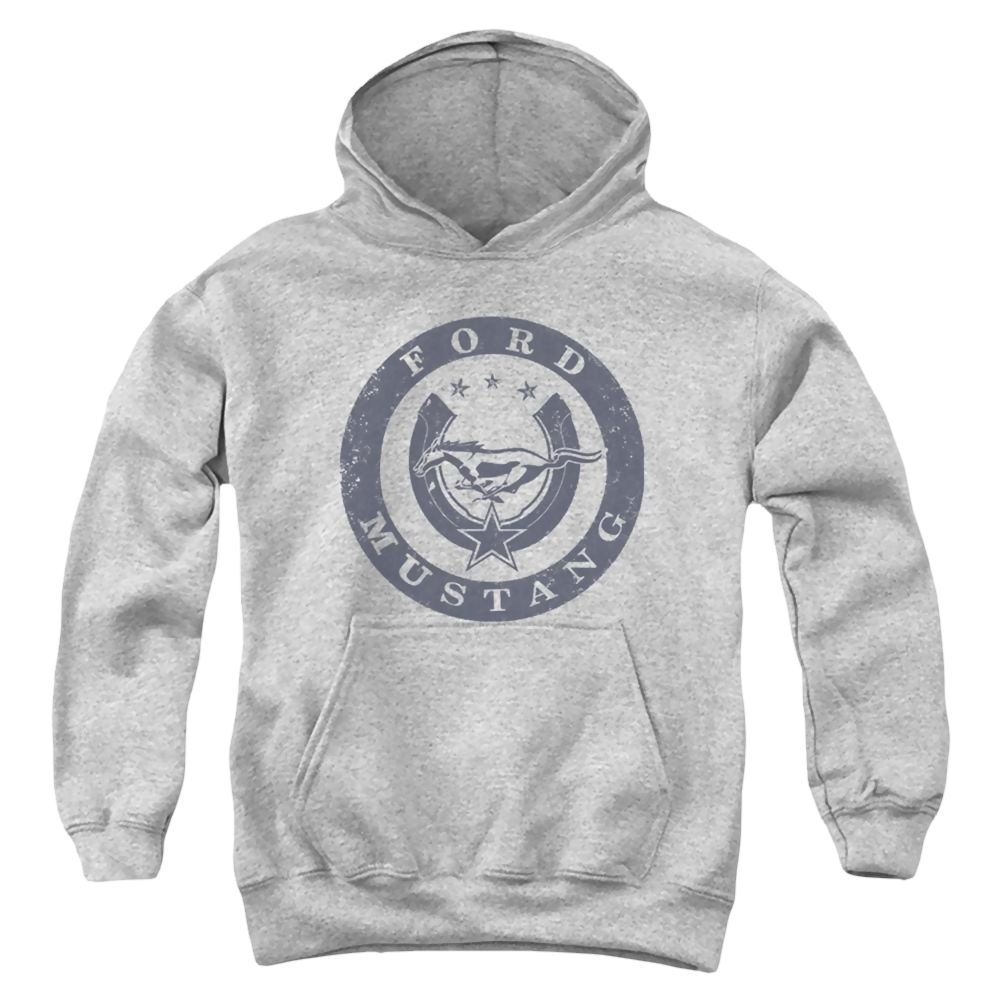 Ford Lucky Ford Mustang - Youth Hoodie Youth Hoodie (Ages 8-12) Ford