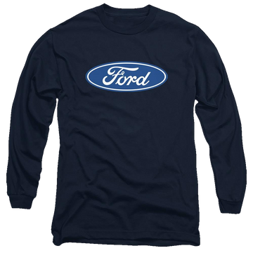Ford Dimensional Logo - Men's Long Sleeve T-Shirt Men's Long Sleeve T-Shirt Ford