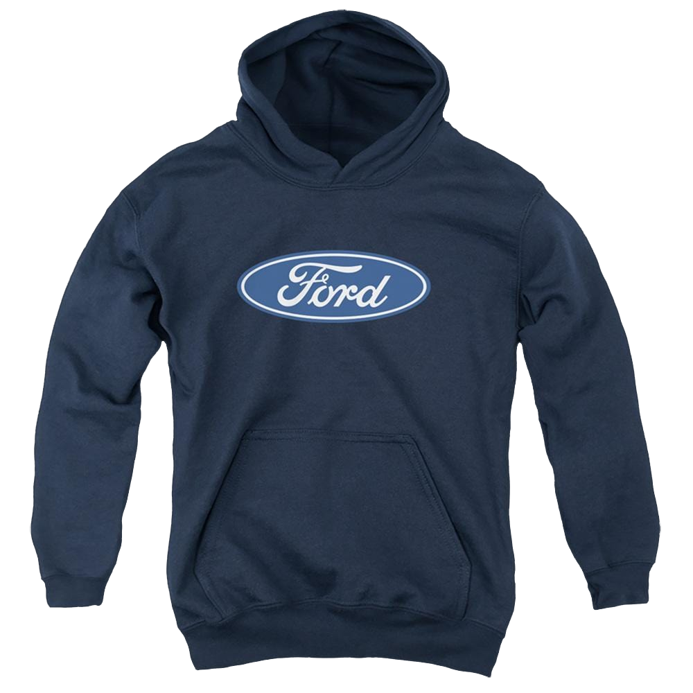 Ford Dimensional Logo - Youth Hoodie Youth Hoodie (Ages 8-12) Ford