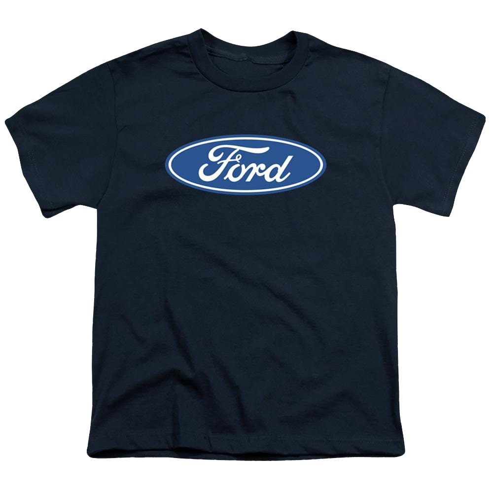 Ford Dimensional Logo - Youth T-Shirt Youth T-Shirt (Ages 8-12) Ford