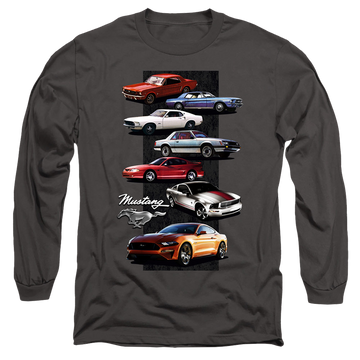 Ford Mustang Stack - Men's Long Sleeve T-Shirt Men's Long Sleeve T-Shirt Ford