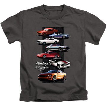 Ford Mustang Stack - Kid's T-Shirt Kid's T-Shirt (Ages 4-7) Ford