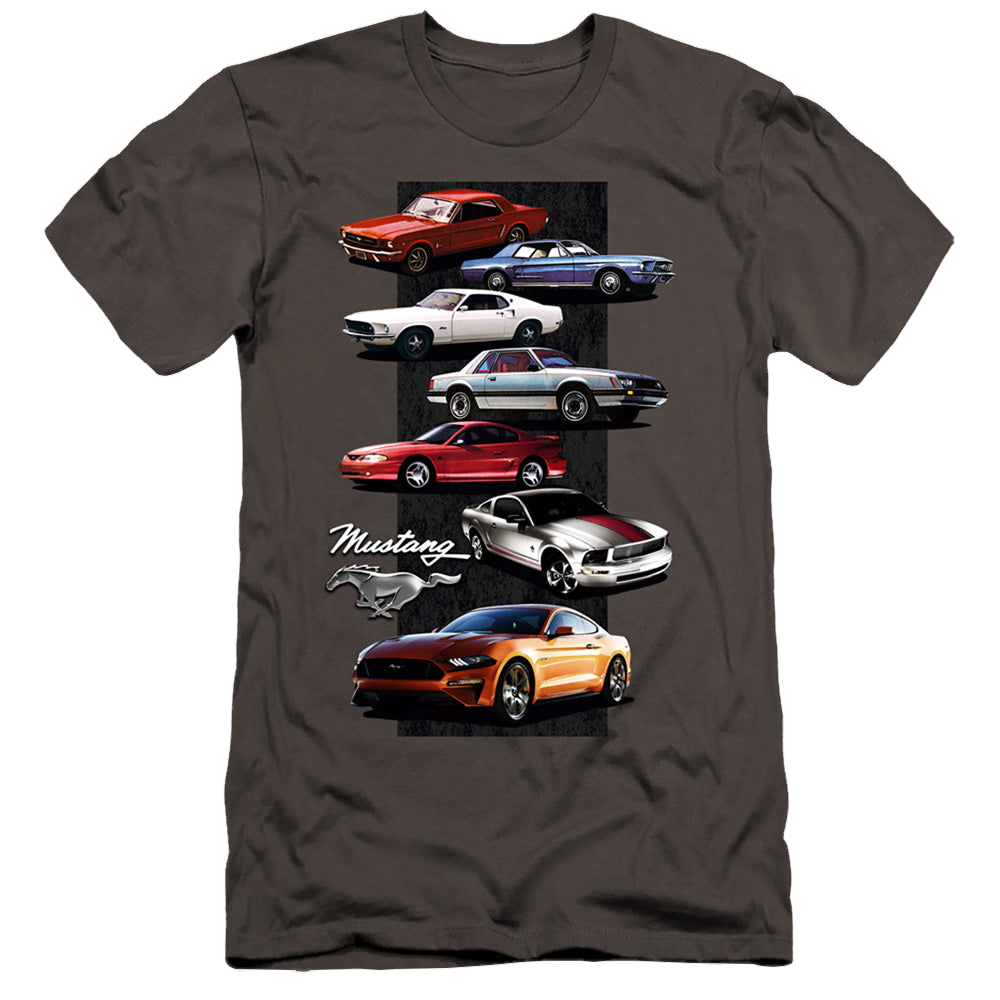 Ford Mustang Stack - Men's Premium Slim Fit T-Shirt Men's Premium Slim Fit T-Shirt Ford