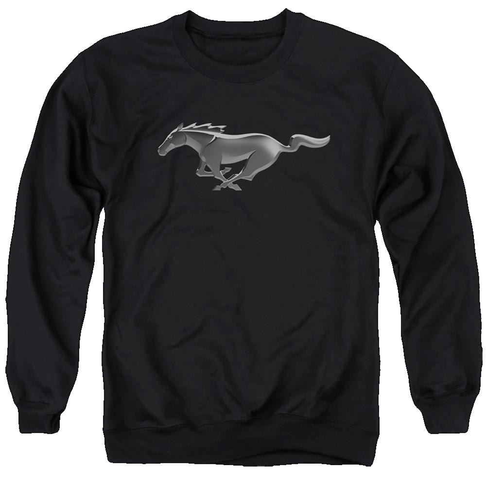 Ford Modern Mustang - Men's Crewneck Sweatshirt Men's Crewneck Sweatshirt Ford