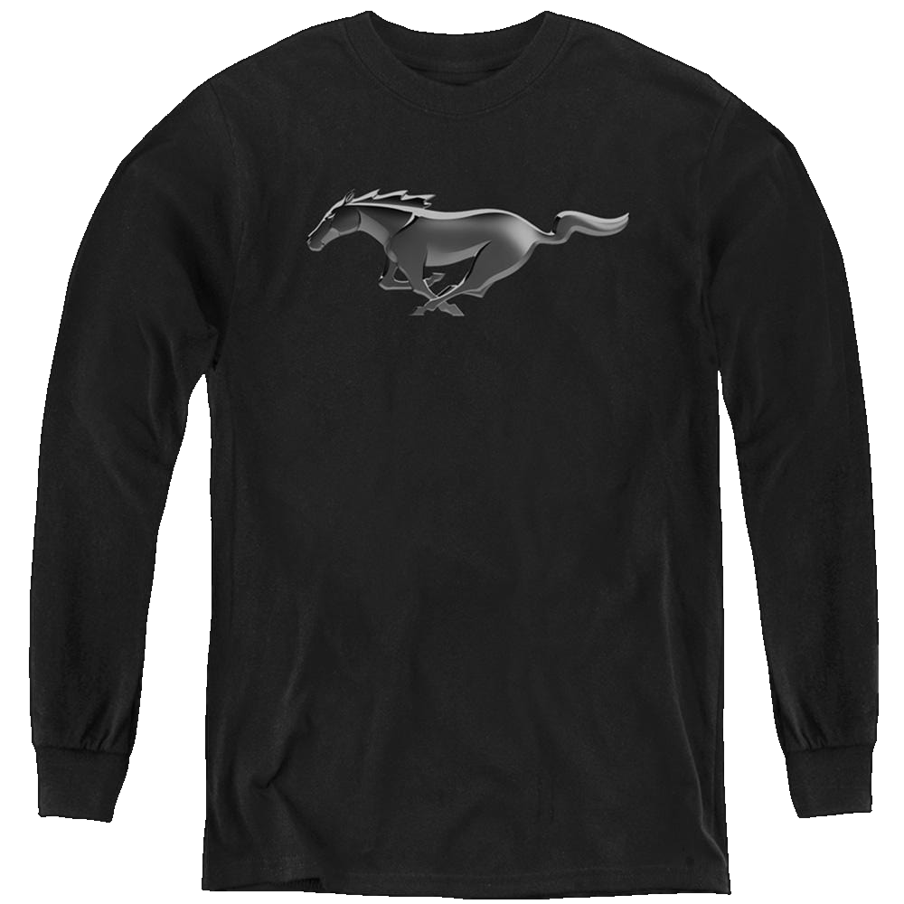 Ford Modern Mustang - Youth Long Sleeve T-Shirt Youth Long Sleeve T-Shirt Ford