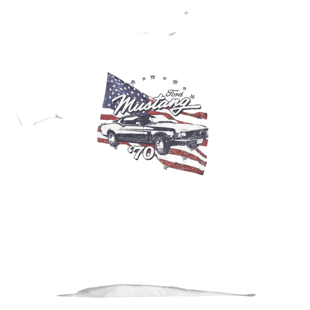 Ford 70 Mustang - Kid's T-Shirt Kid's T-Shirt (Ages 4-7) Ford