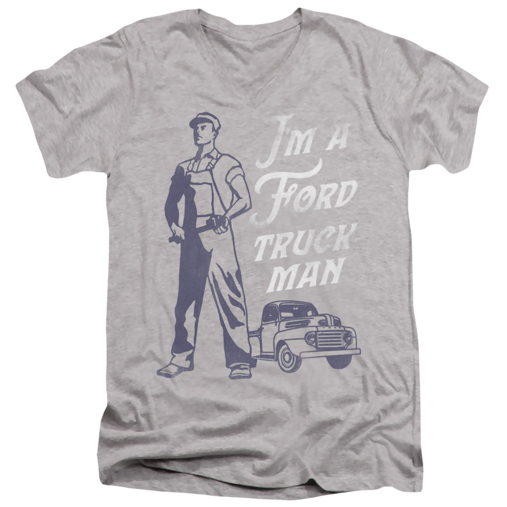 Ford Ford Truck Man Classic - Men's V-Neck T-Shirt Men's V-Neck T-Shirt Ford