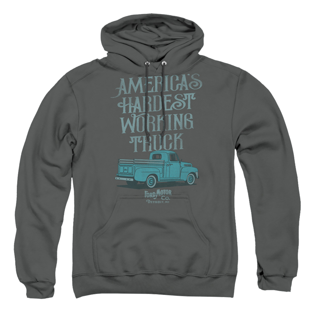 Ford Vintage America'S Hardest Working Truck - Pullover Hoodie Pullover Hoodie Ford