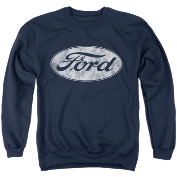 Ford Logo - Men's Crewneck Sweatshirt Men's Crewneck Sweatshirt Ford