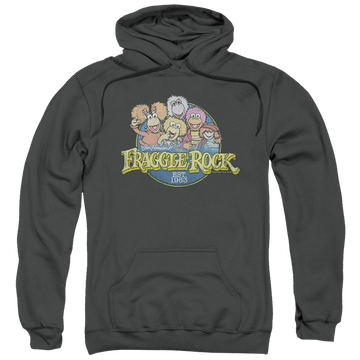 Fraggle Rock Circle Logo - Pullover Hoodie Pullover Hoodie Fraggle Rock