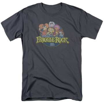 Fraggle Rock Circle Logo - Men's Regular Fit T-Shirt Men's Regular Fit T-Shirt Fraggle Rock