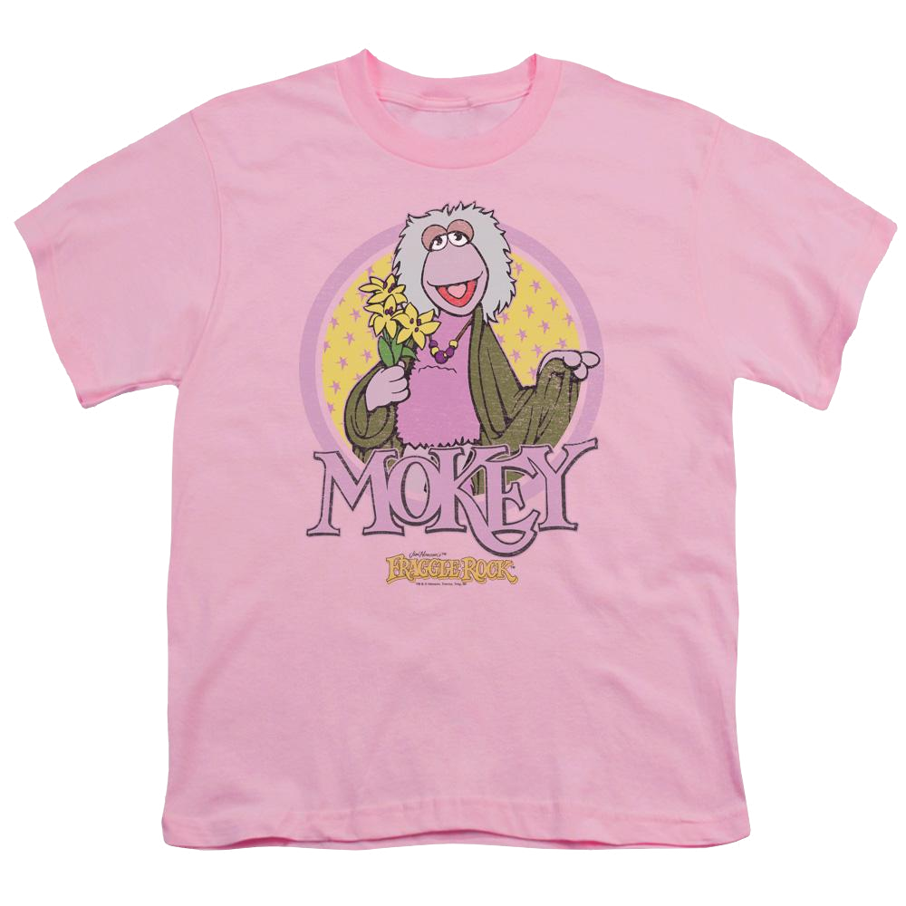Fraggle Rock Mokey Circle - Youth T-Shirt (Ages 8-12) Youth T-Shirt (Ages 8-12) Fraggle Rock